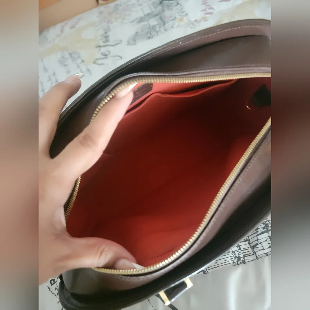 COPY - Authentic Louis Vuitton Damier Sarria Handbag - Picture 3 of 16